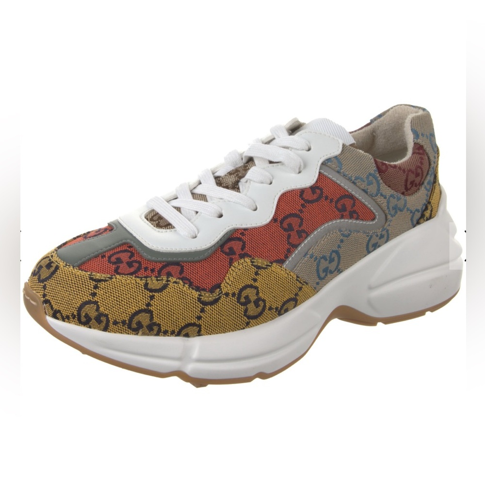 Authentic Gucci Chunky GG Pattern Sneakers w/Dust bag & Box Only worn once!